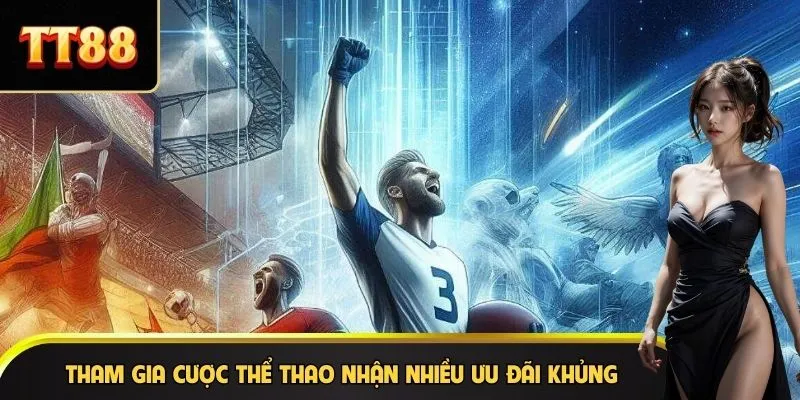 Tham gia cược thể thao nhận nhiều ưu đãi khủng